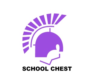 School Chest Head purple